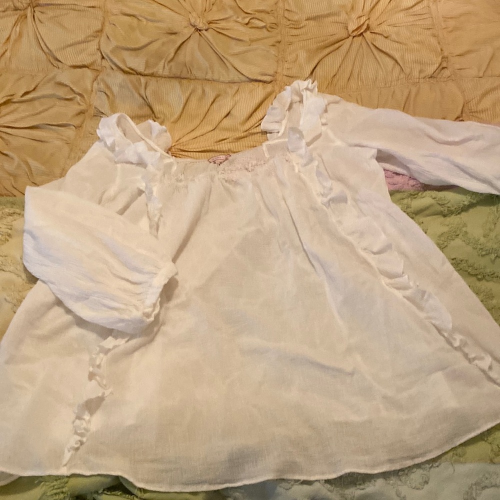 Victoria’s Secret gauze Top large